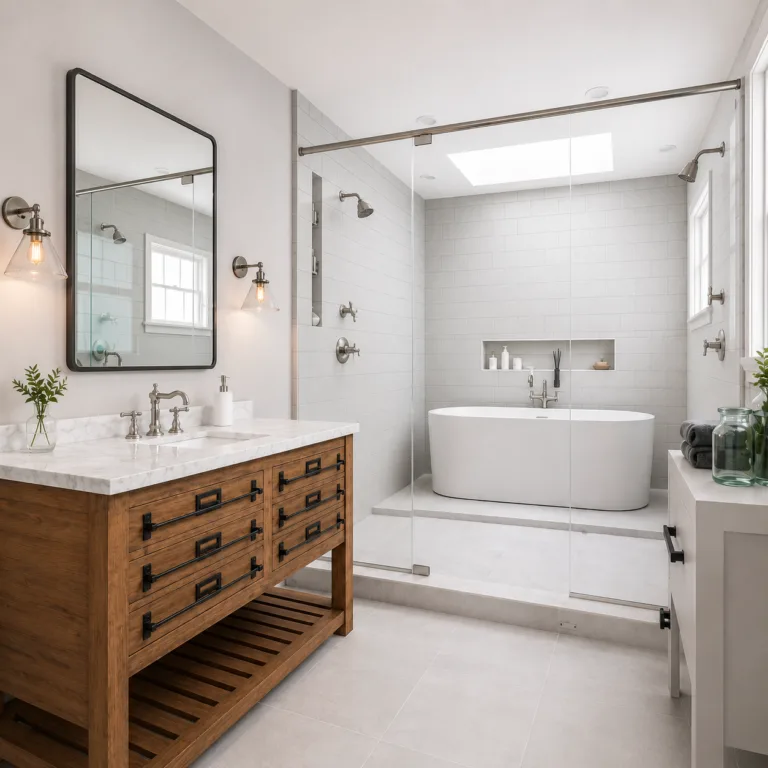 Bathroom remodel by True Builders in Central Florida