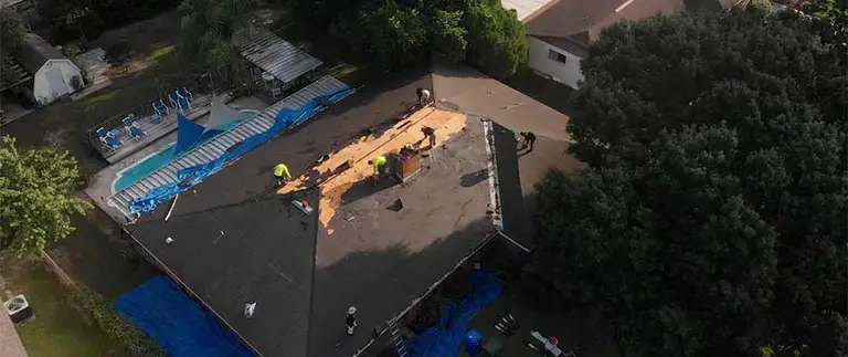 Roof replacement completed by True Roofers